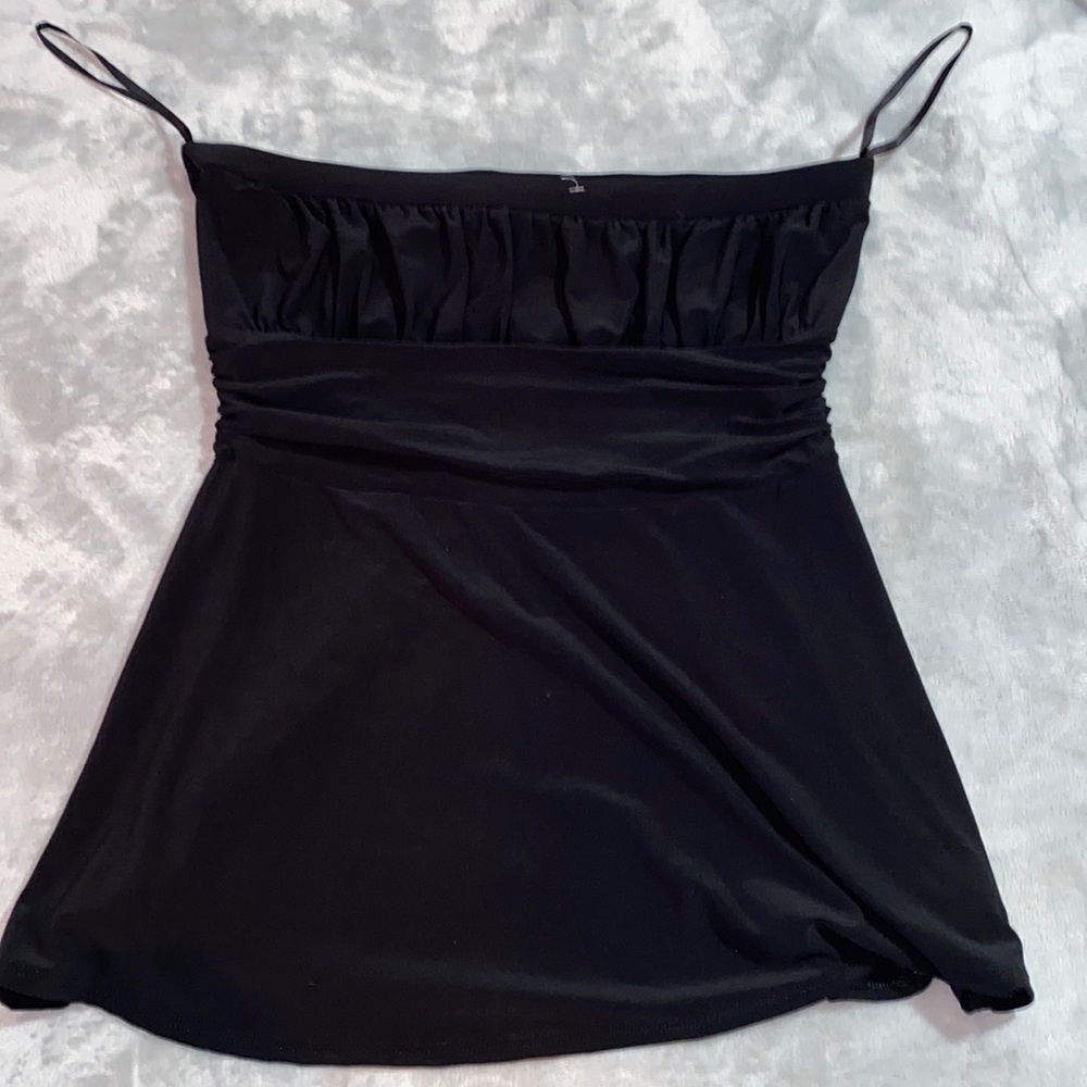 Black tube top